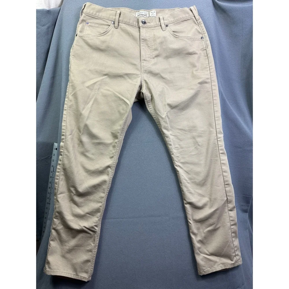 Patagonia Ironclad Performance Straight Leg Pants Men's 36x30 Tan Khaki Workwear